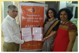 MOU Signed between AACCI & Bharati Vidyapeeth College of Engineering for Women.